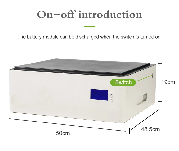 20.8kwh Home Solar Energy Storage System 51.2V102ah LFP Battery Module Battery Movable and Stackable Residential Ess Battery Storage System