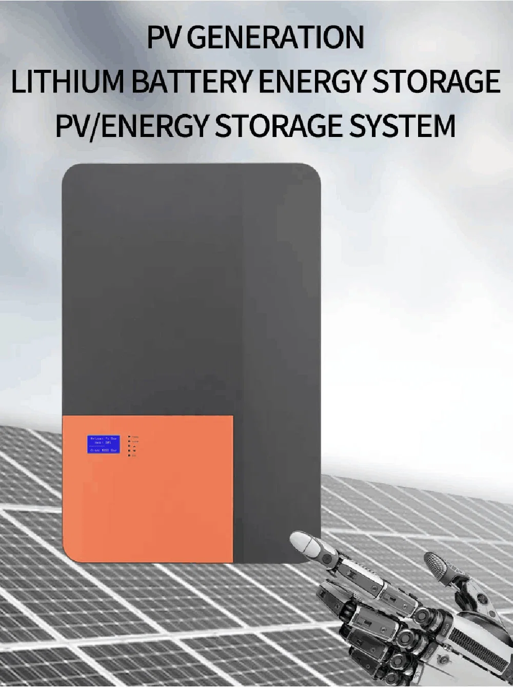 Residential Energy Storage 48V Wall Solar System LiFePO4 Energy Storage Battery