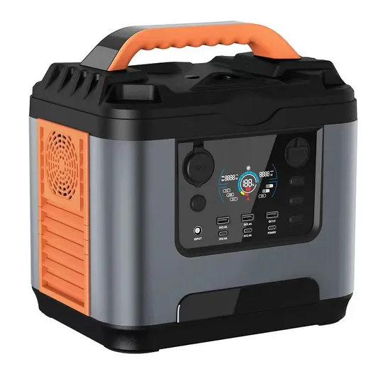 AC/DC Output Outdoor Mobile Energy Storage Station 2000W LiFePO4 7s Portable Power Supply