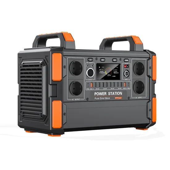 Outdoor Portable Energy Storage Power Supply Station with Solar Charging Support